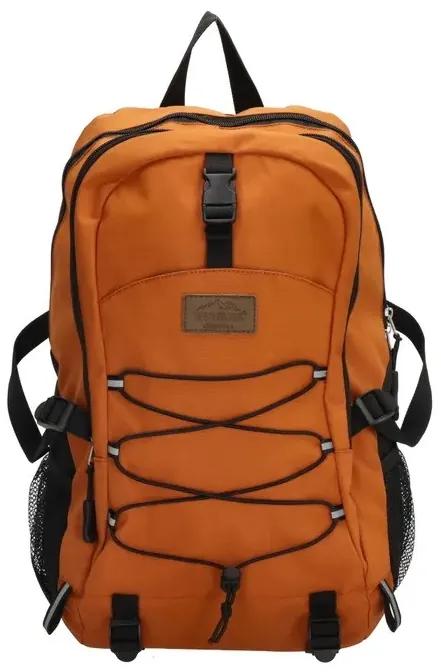Beagles Oranžový objemný batoh do školy „Grip“ 12L