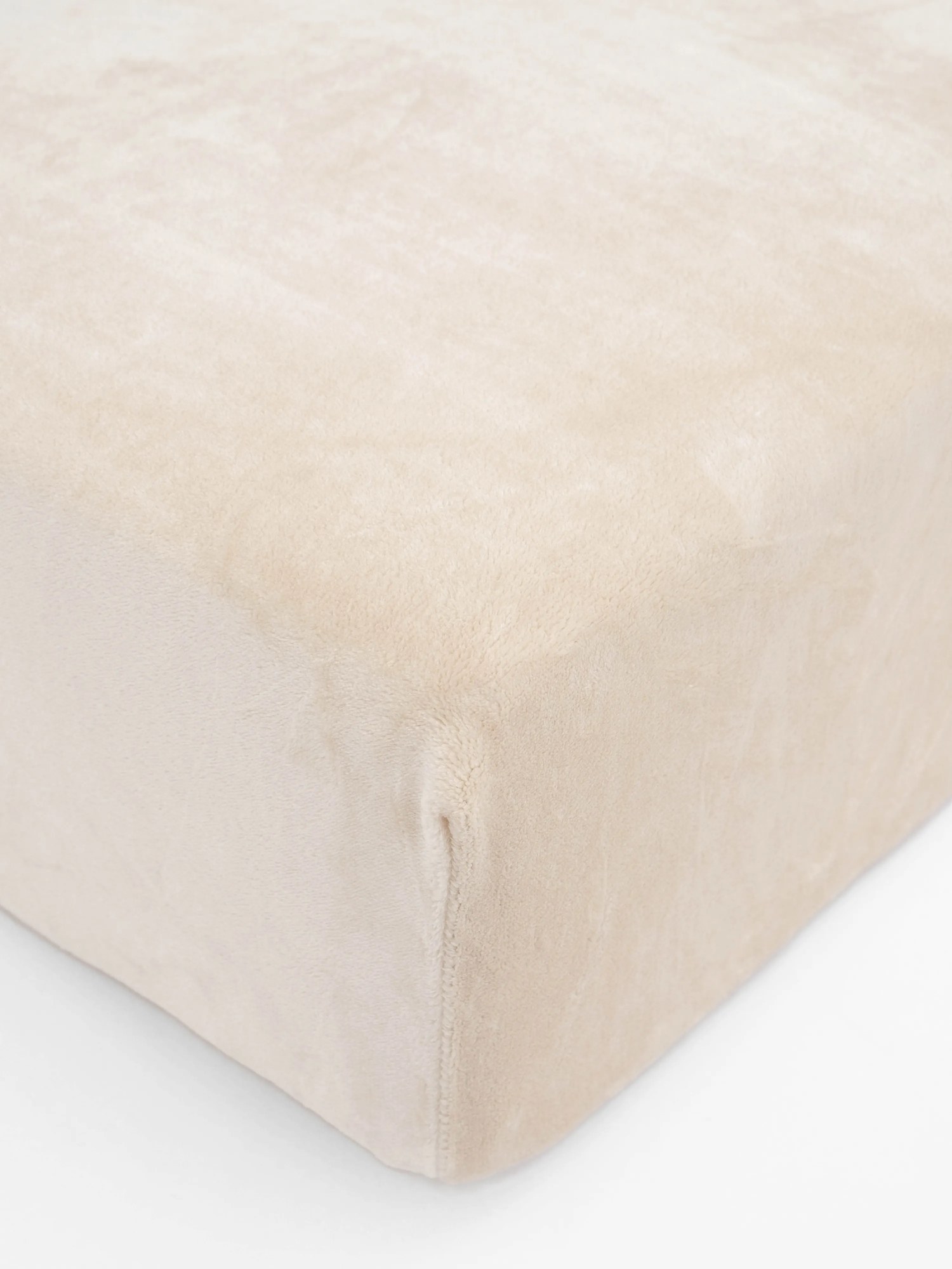 Plachta mikroplyš Deluxe 220 x 200 cm - mandľové