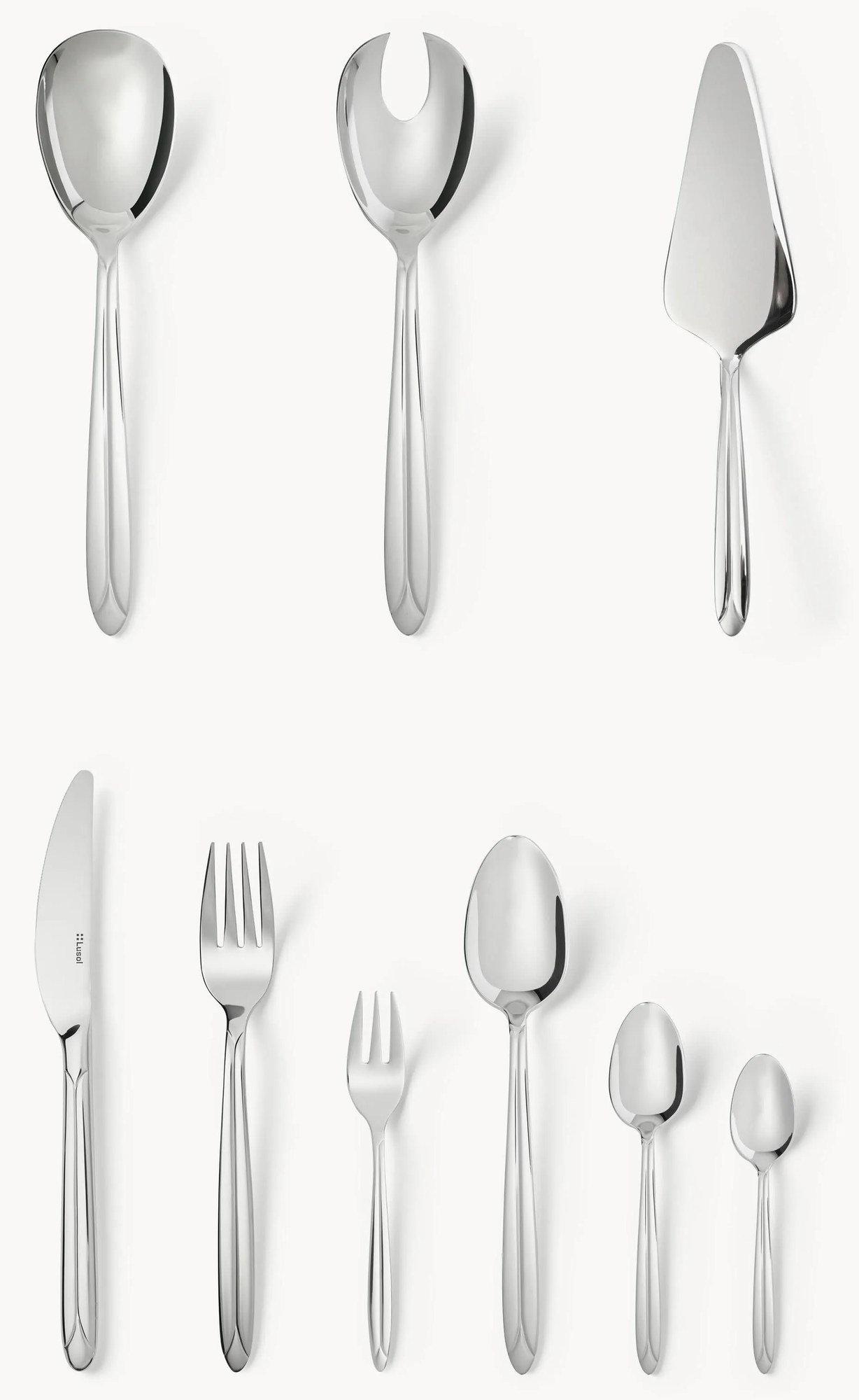 Súprava príborov Orchid, 12 osôb, 70 ks