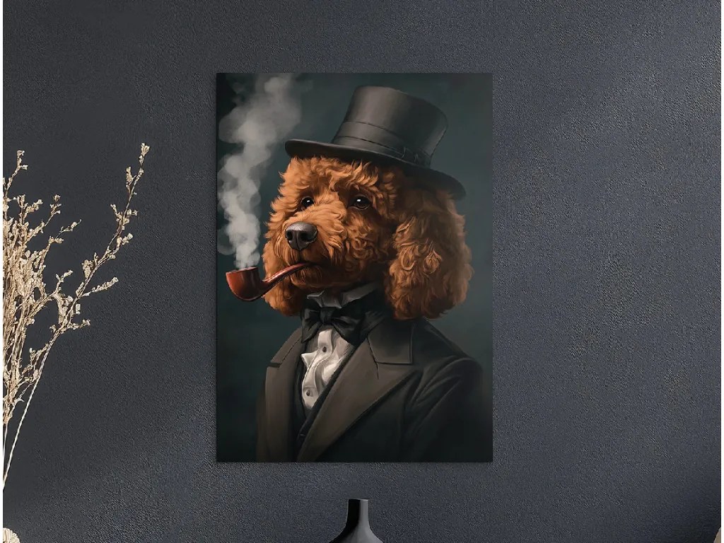 drevko | Obraz Elegantný pudel