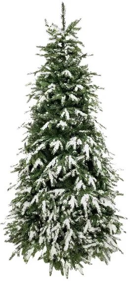 Umelý vianočný stromček 3D Smrek Zimný 240cm