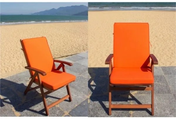 Sedák na záhradnú stoličku VANAMO 6 kusov