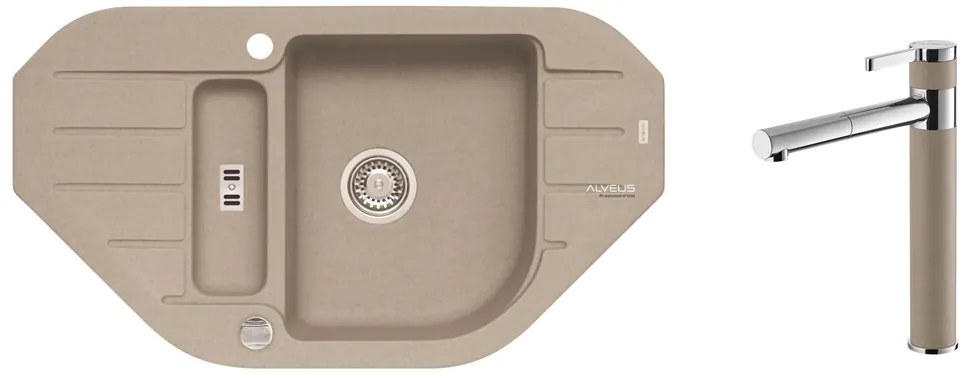 SET ALVEUS NIAGARA 60/02 + BATERIE ZINA/02 PEBBLE