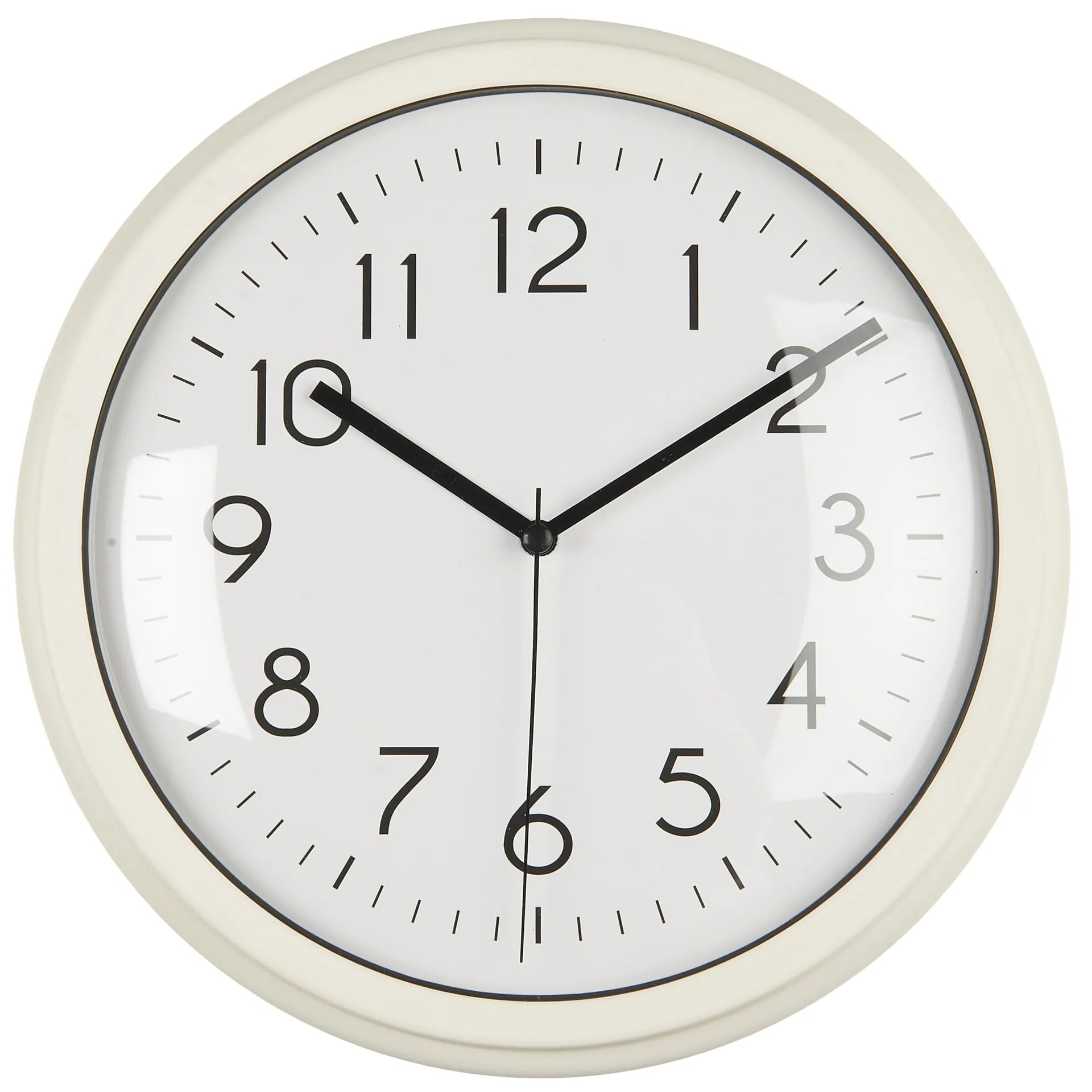 Ib Laursen Nástenné hodiny Cream Ø 26 cm