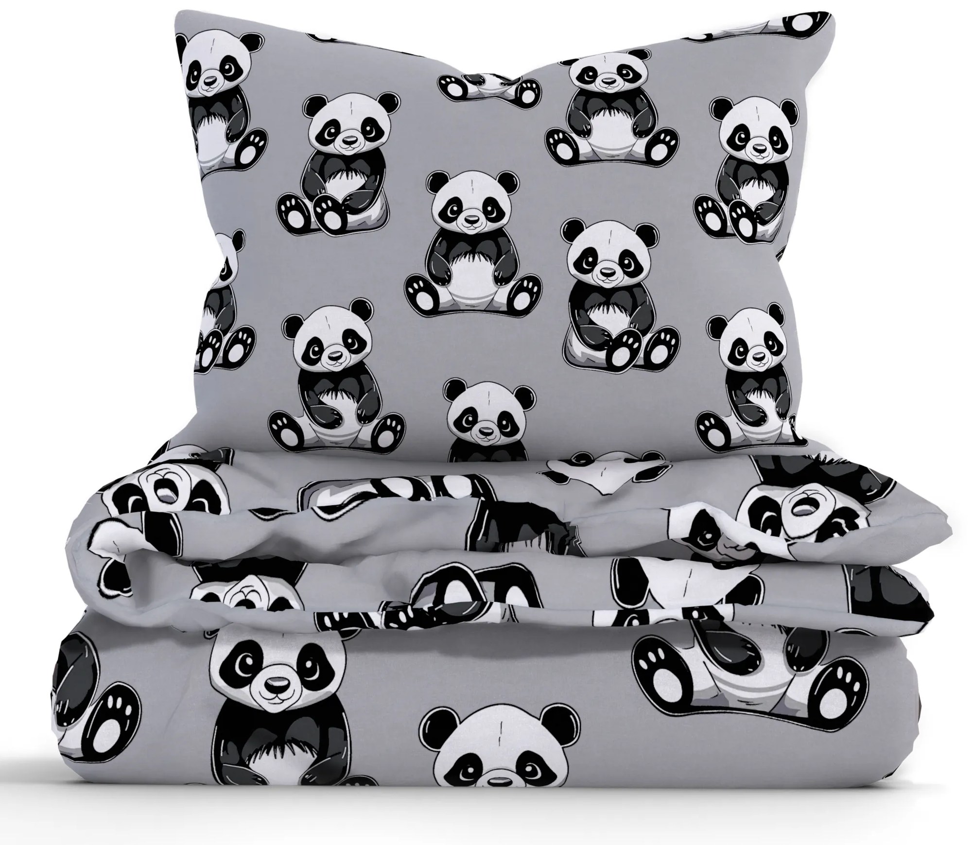 Bavlnené obliečky Renforcé – Panda