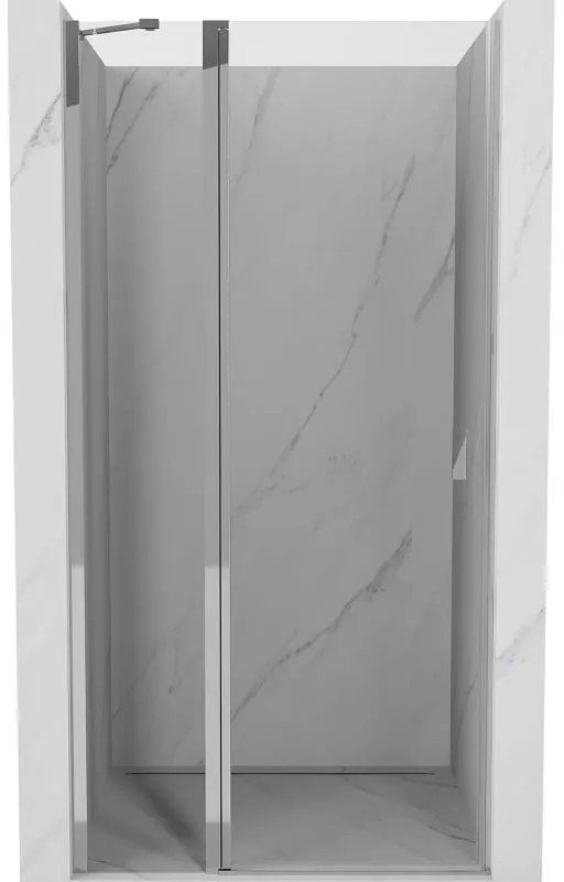 Mexen MIST otváravé sprchové dvere (1d+1s) 100x200 cm 6mm chróm, priehľadné, 8A4-100-000-01-00