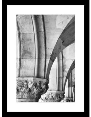 B&W rámovaný obraz 30x40