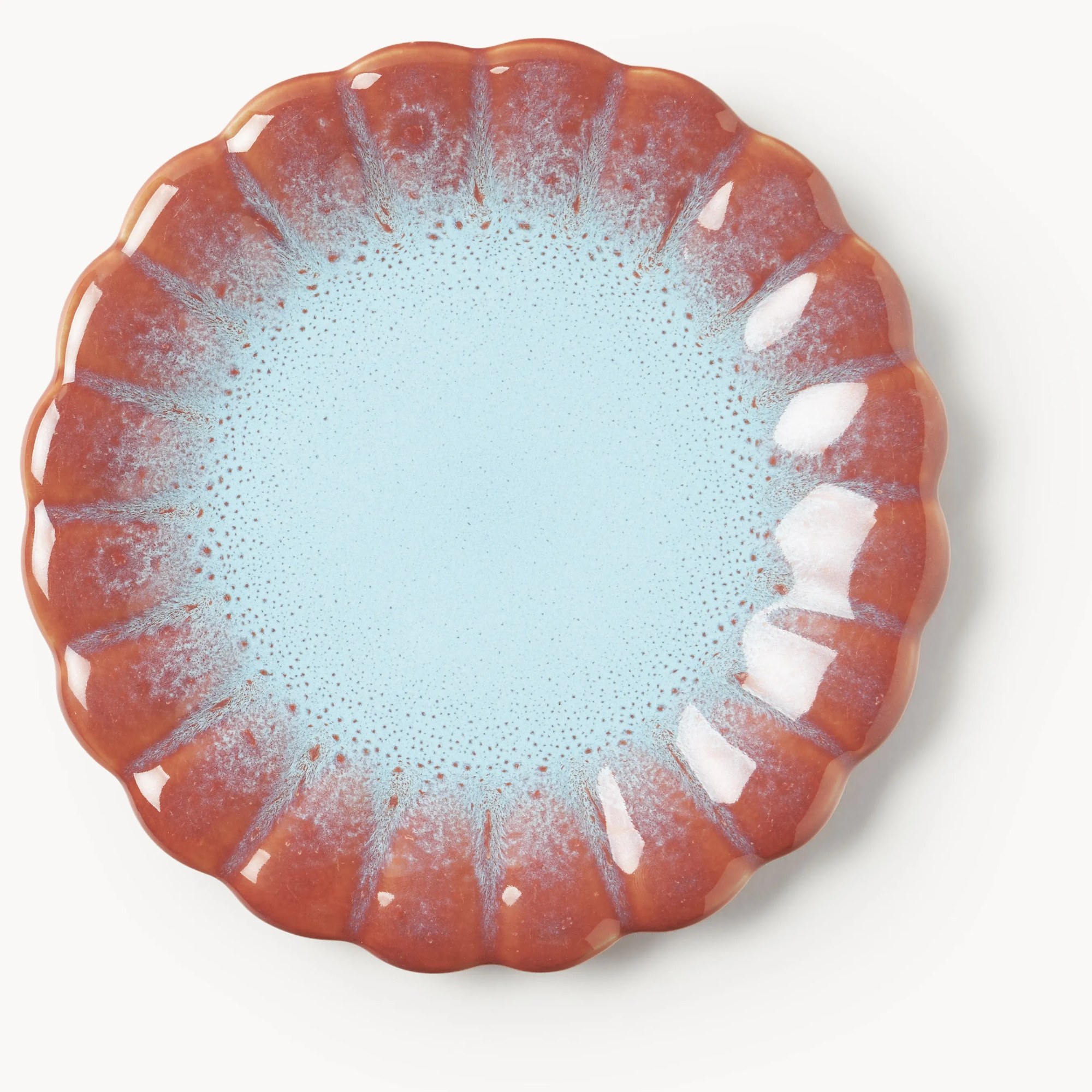 Ručne vyrobené raňajkové taniere Marguerite, 4 ks