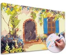 Maľovanie podľa čísel DEŇ VO FLORENCII – stredná náročnosť 60x40