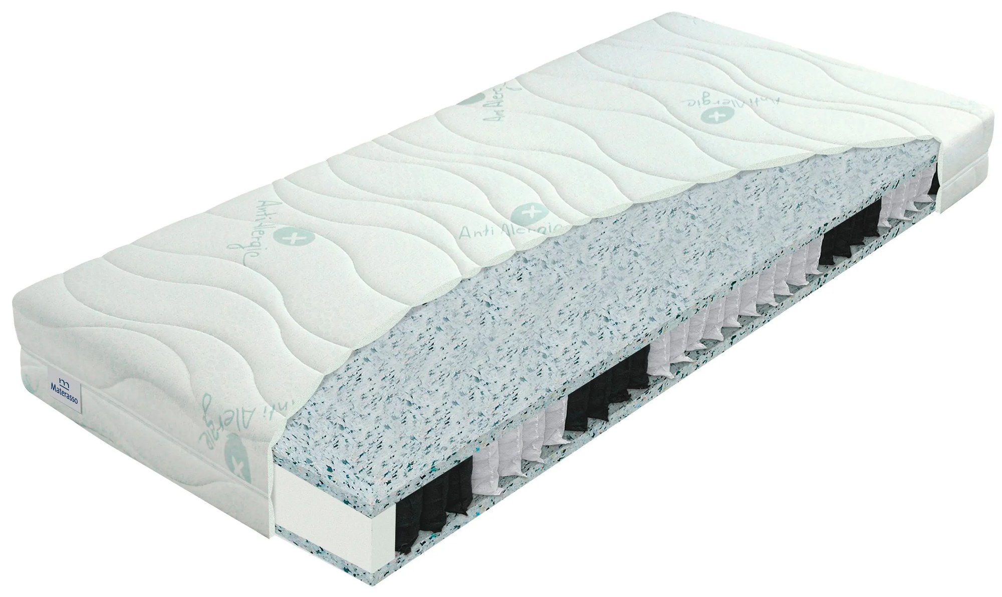 Pružinový matrac Materasso Pocket 200x80 cm. Vlastná spoľahlivá doprava až k Vám domov. 1097718