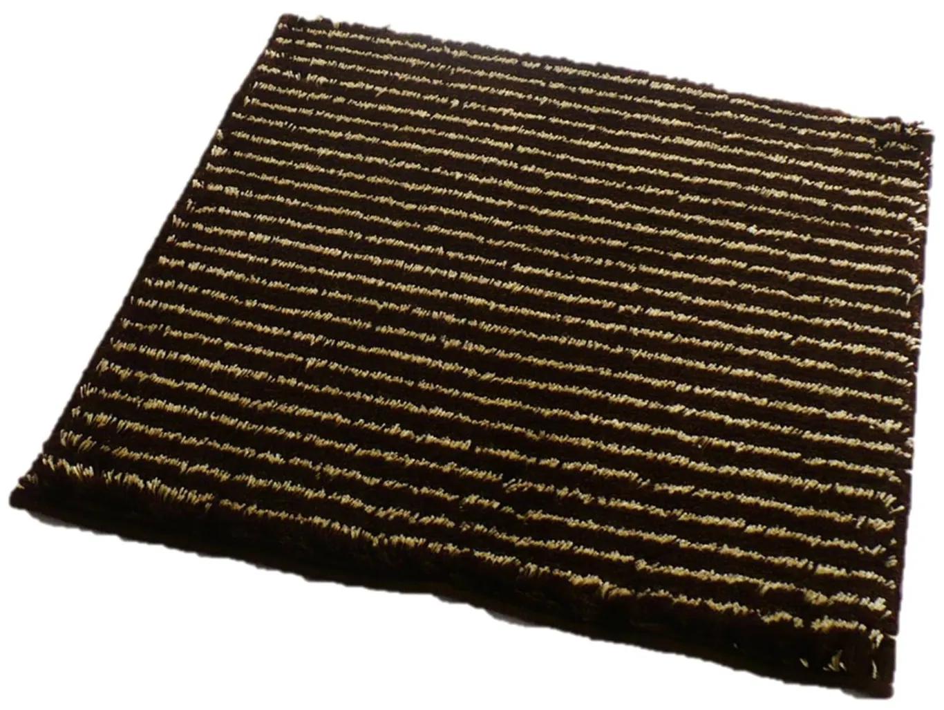 ROUTNER Kúpeľňová predložka PESCINA Hnedá 10603 - Hnedá / 50 x 50 cm 10603