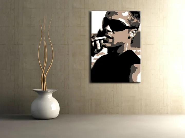Ručne maľovaný POP Art obraz Brad Pitt | rôzne rozmery