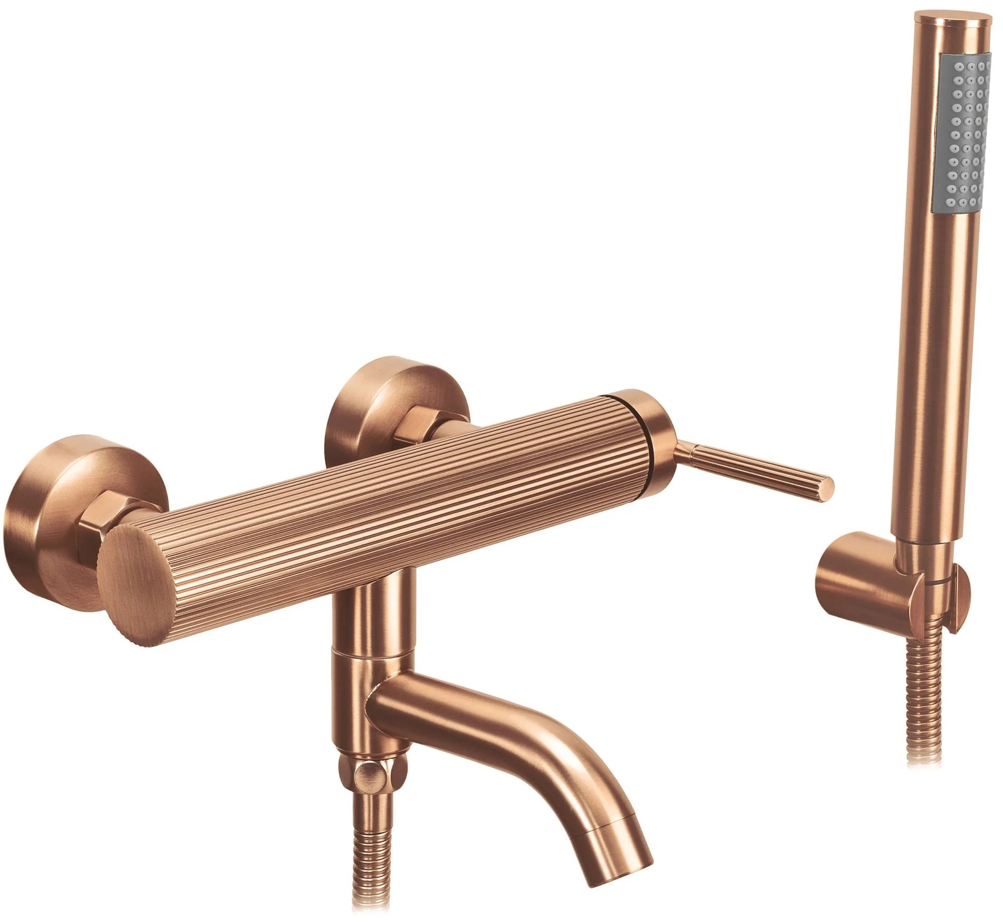 Rea Argon, vaňová batéria s ručnou sprchovou súpravou, medená matná, REA-B2091