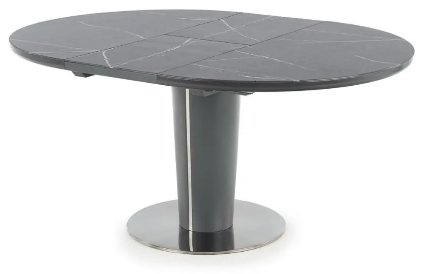 Jedálenský stôl Ricardo, čierny mramor