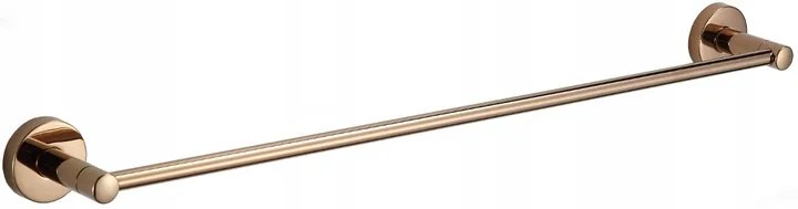 Kúpeľňová polica na uteráky MEXEN REMO s 1 priečkou - rose gold, 7050724-60