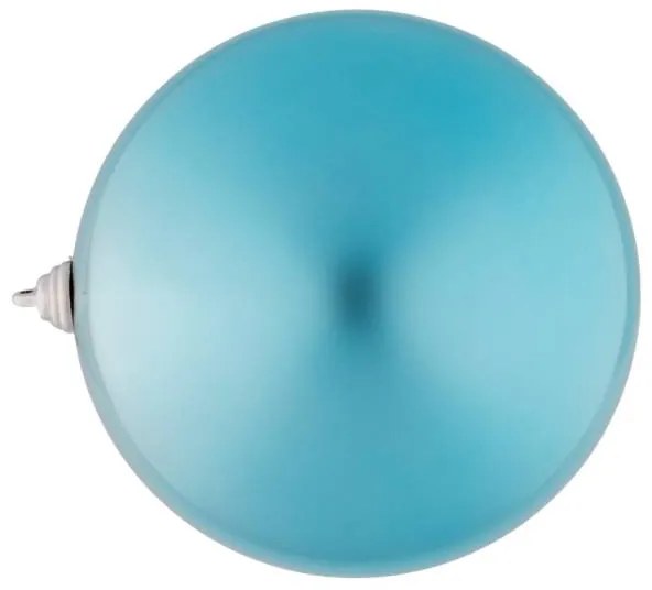 DECOLED Plastová guľa, 20 cm, tyrkysová, lesklá