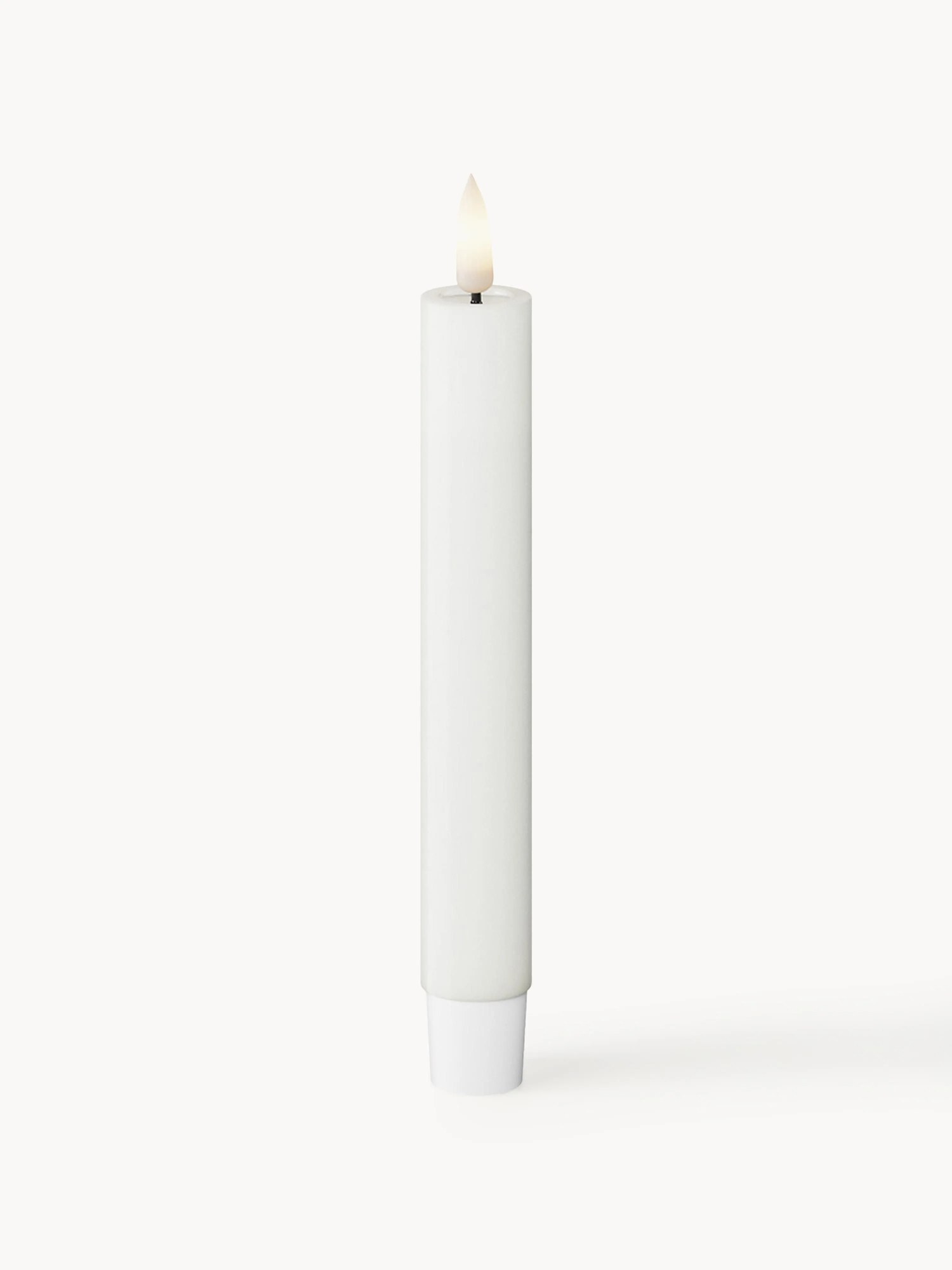Ručne vyrobené dlhé LED sviečky Real Flame, V 15 cm, 2 ks