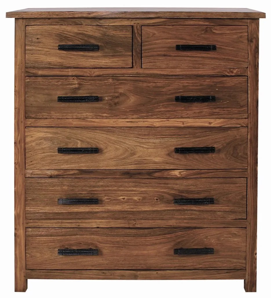 furniture-nabytek.cz - Masívna komoda z dreva palisander 90x45x100