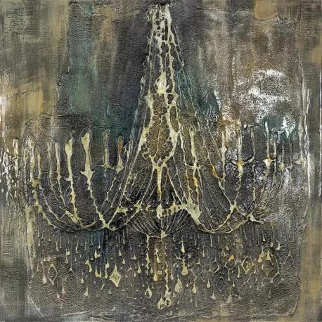 Obraz maľovaný originál 100x100 LB150011A