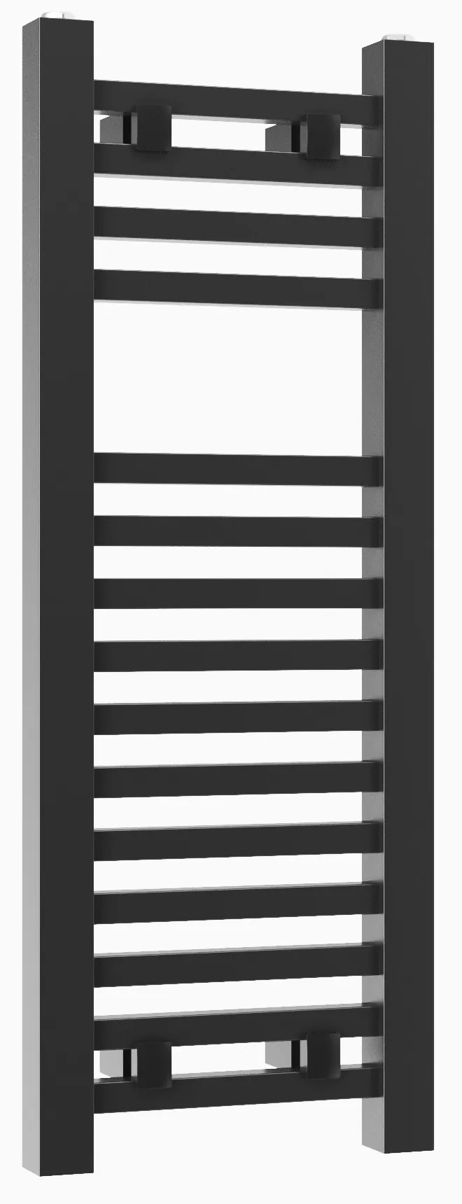 Gamma Erga Proper, vykurovacie teleso 800x300 mm, 314W, čierna, ERG-LAV-PROP-8030-BK