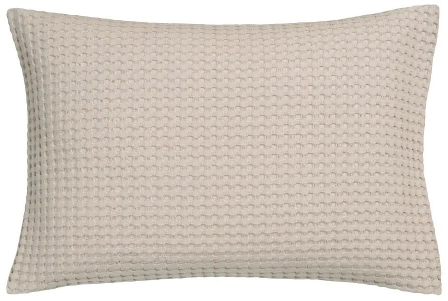 Vandyck Luxusná obliečka na vankúš Home Piqué waffle 40x55cm Stone