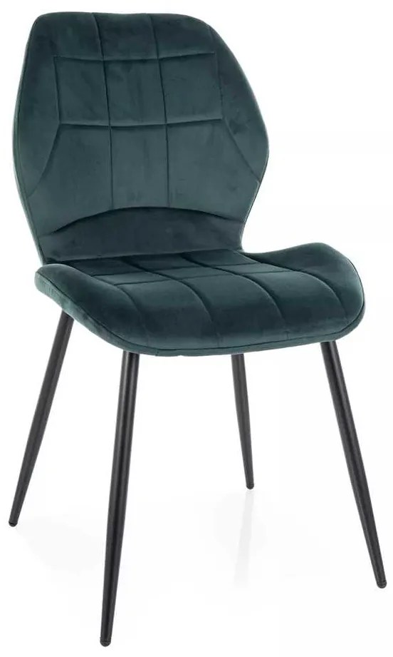 Jedálenská stolička Verso, zelená