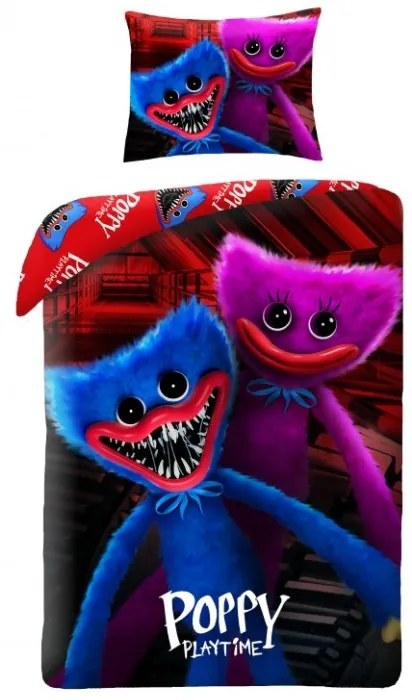 Obliečky Poppy Playtime 70x90 + 140x200 cm
