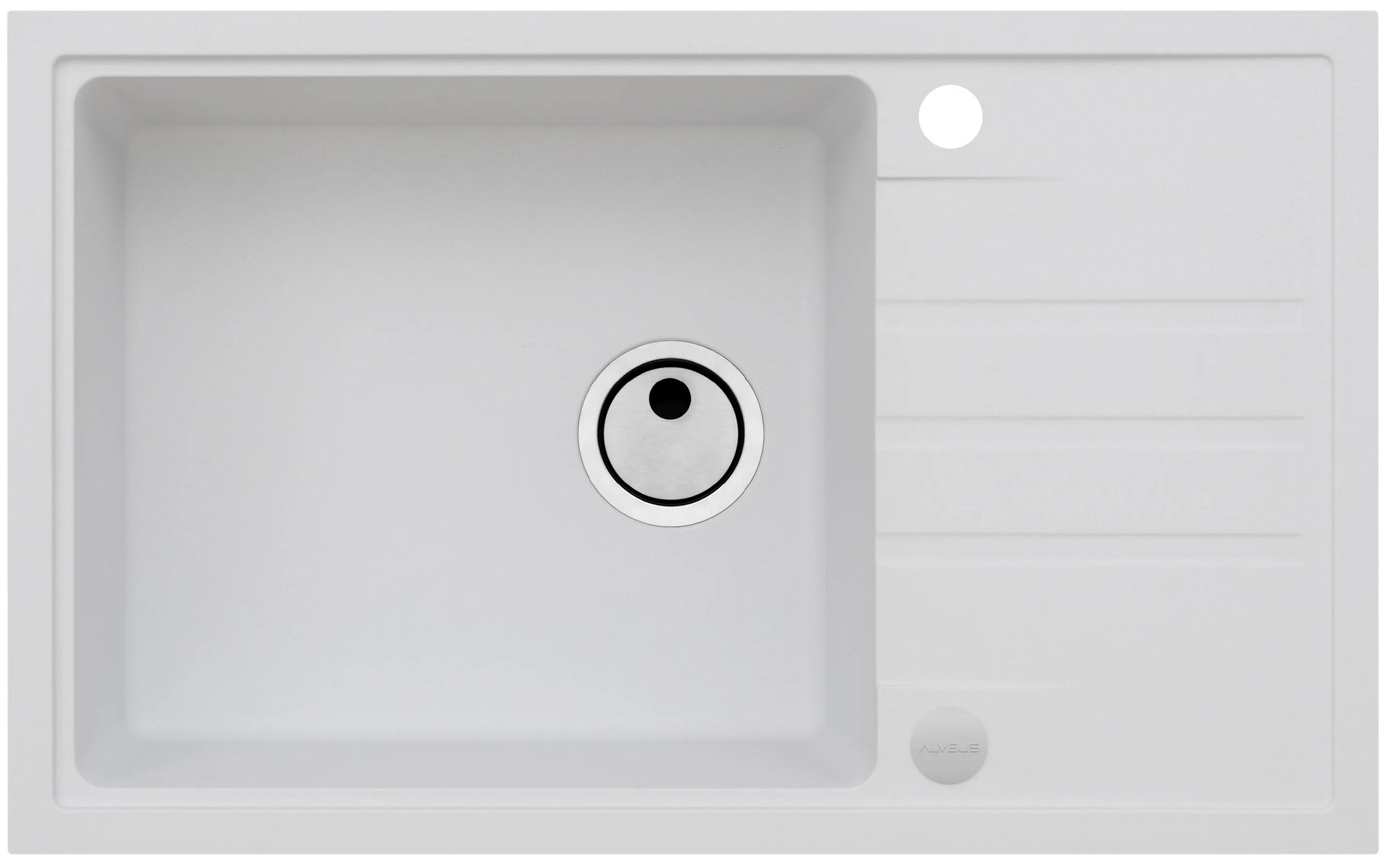 ALVEUS CZ INTERMEZZO 130/11 - bílý (780x480mm)jed. sifon F