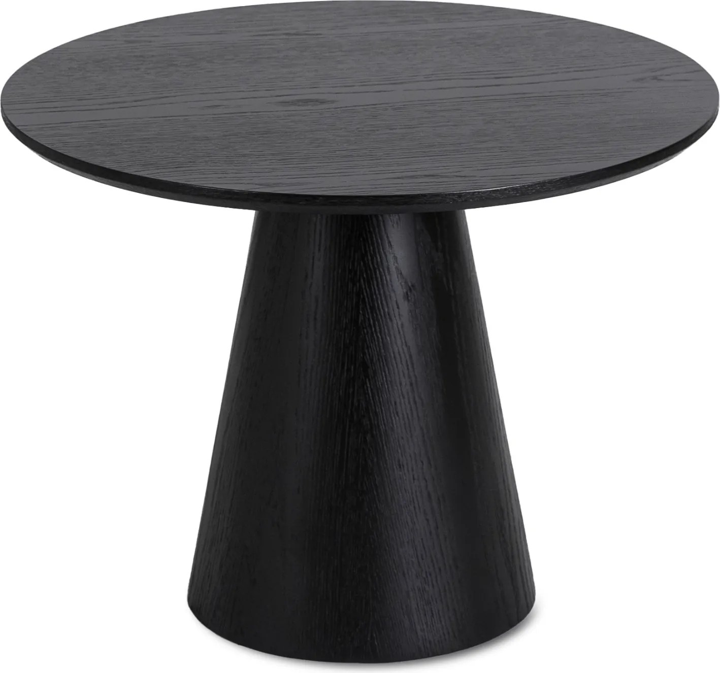 PROXIMA.store - Okrúhly konferenčný stolík CARLY FARBA: čierna