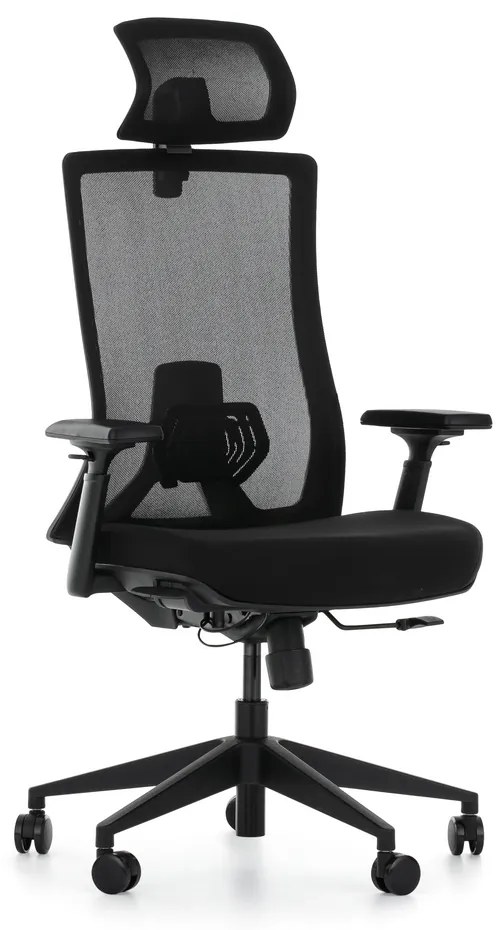 Kancelárska stolička Ramiro, čierna