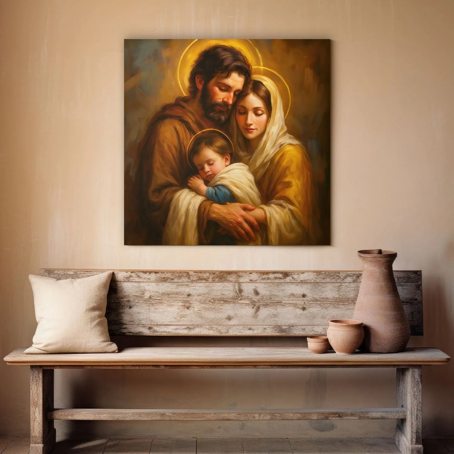 DUBLEZ | Kresťanský obraz - Svätá rodina