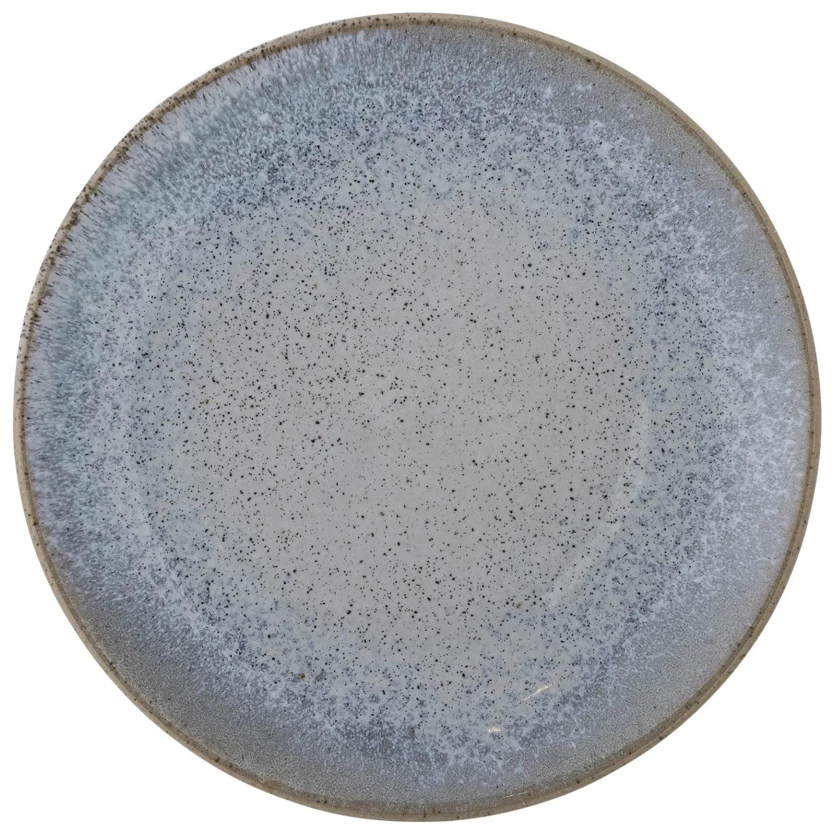 Bloomingville Kameninový tanier Paula Blue 20 cm