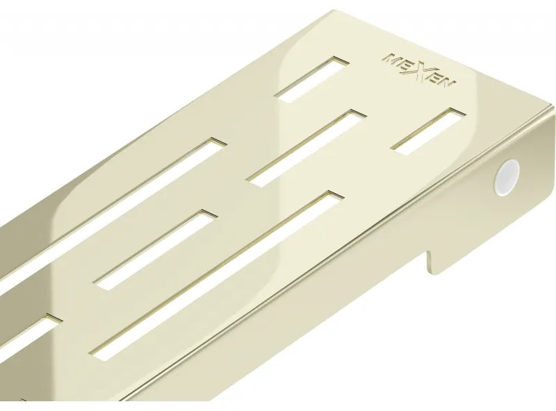 Mexen M01 vzor, mriežka na sprchový žľab 90 cm zlatá, 1520090