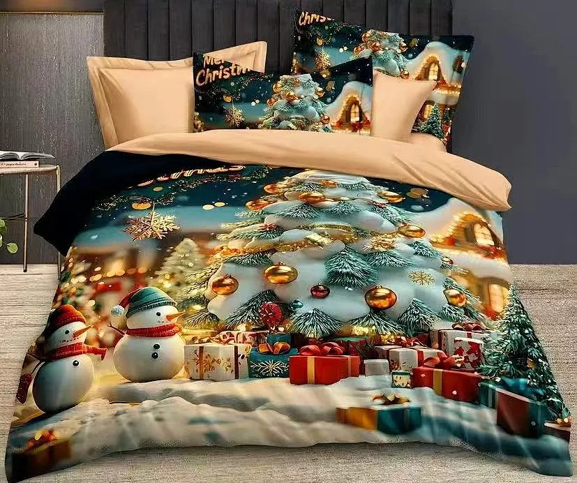 Obliečky Vianočný čas 6 Bavlna 7-dielna súprava