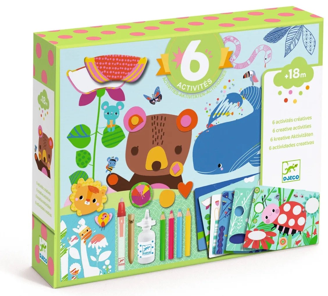 Veľká výtvarná súprava - Myška a jej priatelia