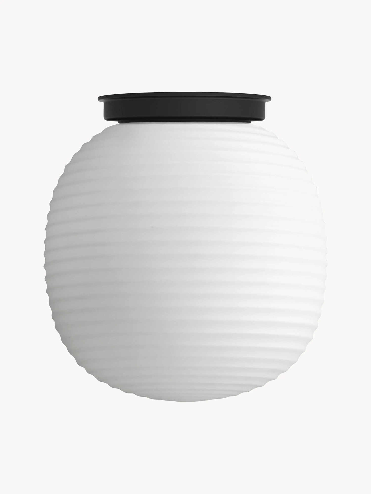 Ručne fúkané stropné svietidlo Lantern, v rôznych veľkostiach