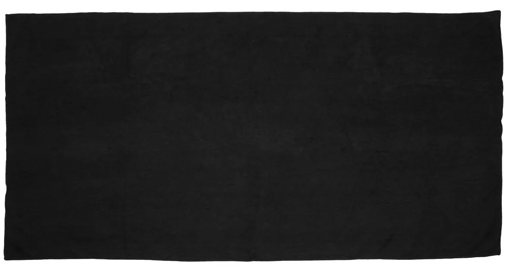 Towel City Rýchloschnúci uterák 30x50 cm - Čierna | 30 x 50 cm