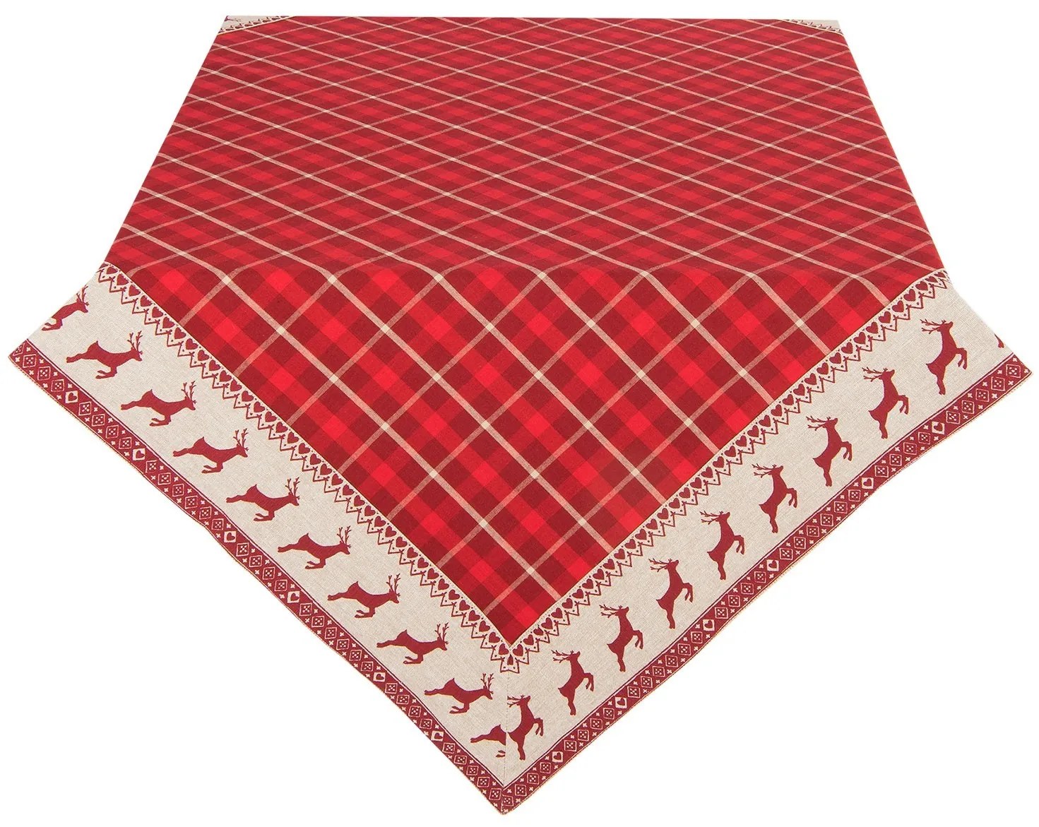 Obrus na stôl Nordic Christmas - 	150*150 cm