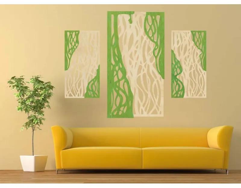 Čarovný obraz na stenu z drevenej preglejky FLORALIS zadná časť Topoľ originál, farba prednej časti podľa výberu I SENTOP PR0305 wood