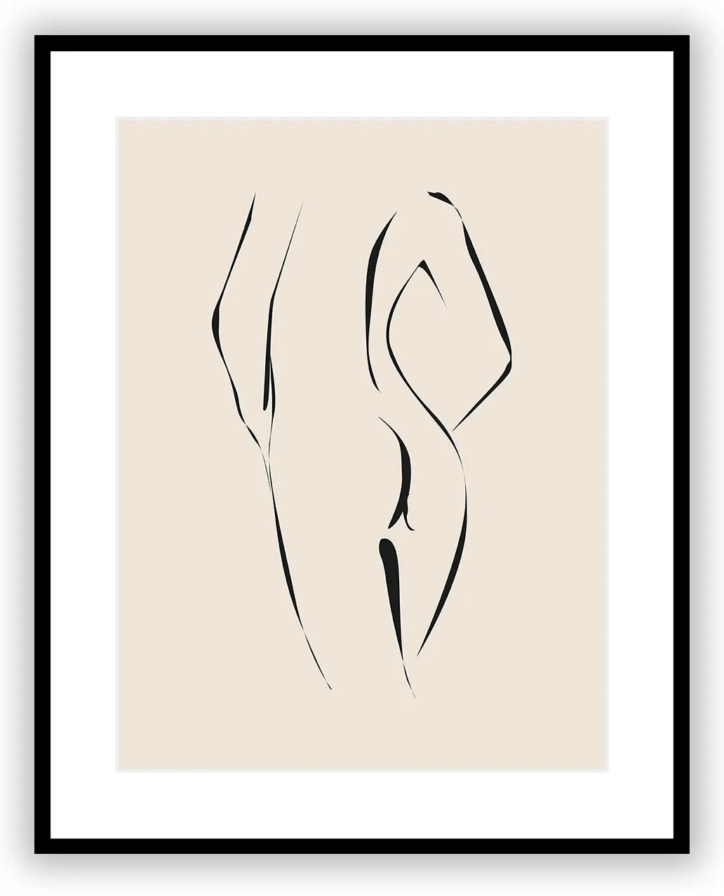 Obraz Nude Line III 40x 50 cm