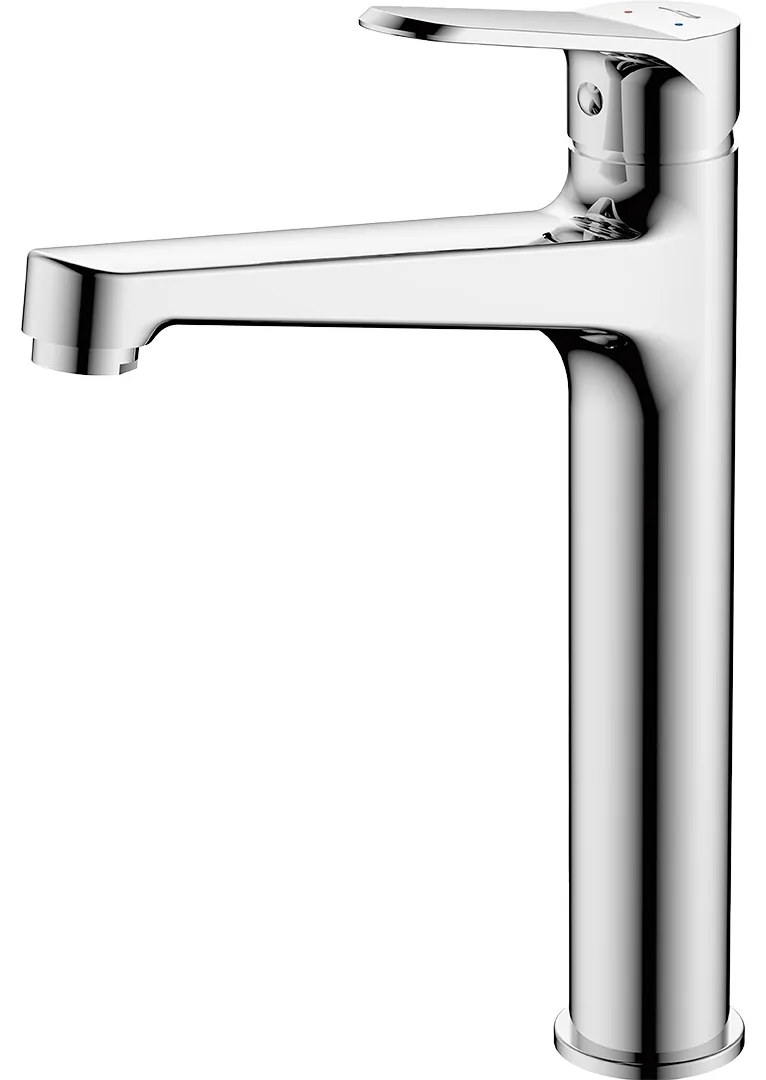 Kuchinox Atez, vysoká umývadlová batéria h-288 + odtoková zátka ClickClack, chrómová, LAV-BTK_02NA