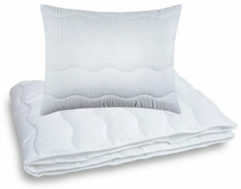 Set vankúš 70x90 cm + paplón 140x200 cm Classic – celoročné použitie, antialergický