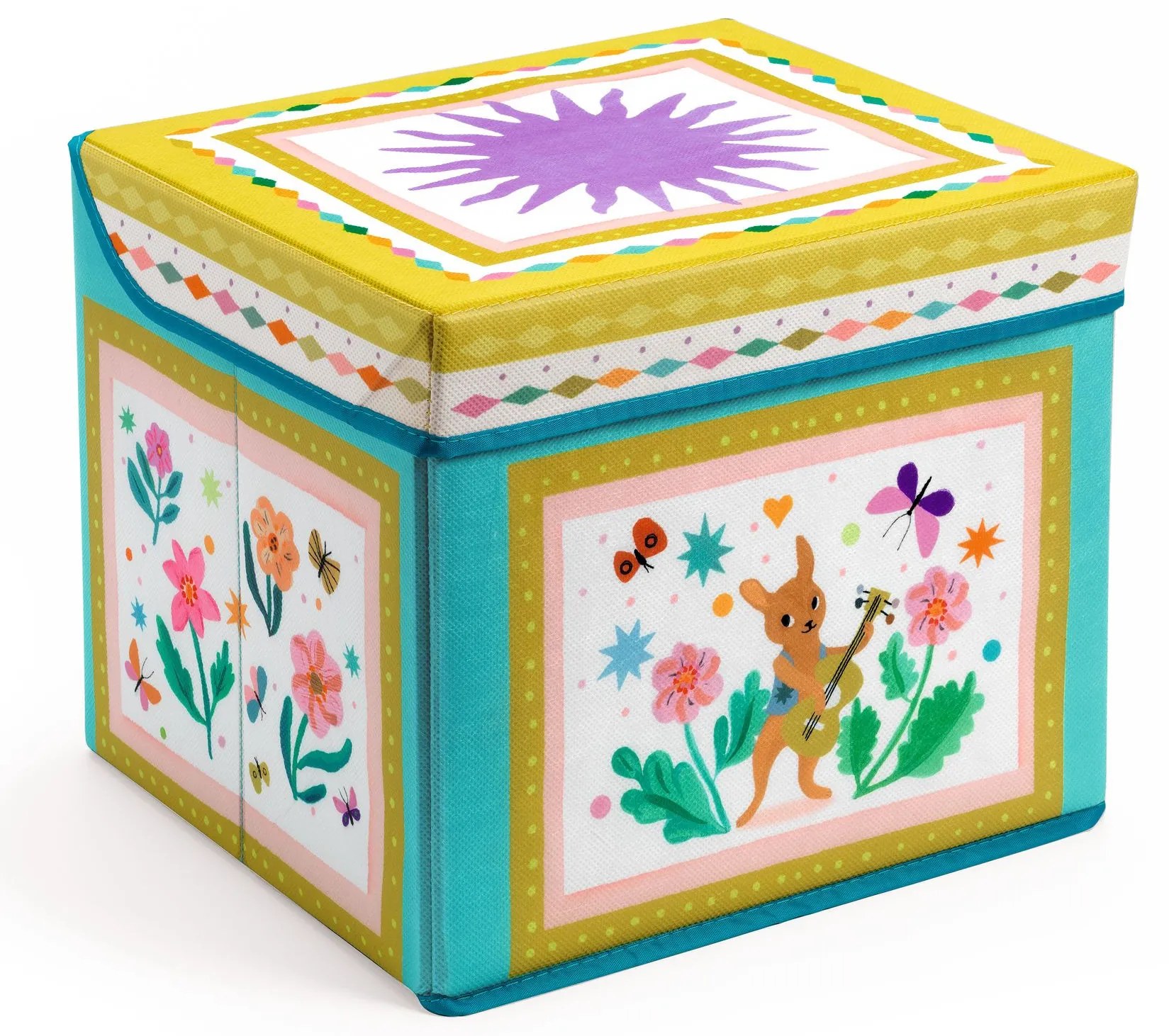 Úložný box na hračky - karavan