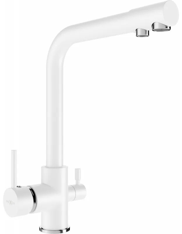 Mexen Duero, vysoká drezová batéria, biela, 671600-20