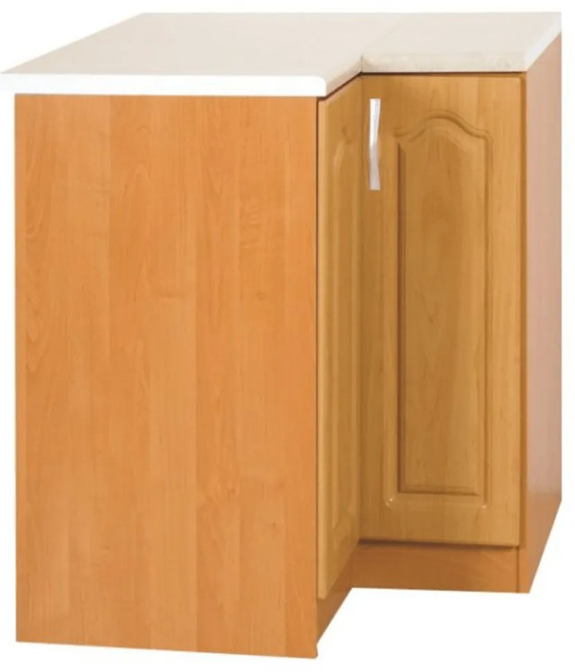 Dolná kuchynská skrinka, rohová Leite MDF klasik S90/90/P jelša (P). Vlastná spoľahlivá doprava až k Vám domov. 788955