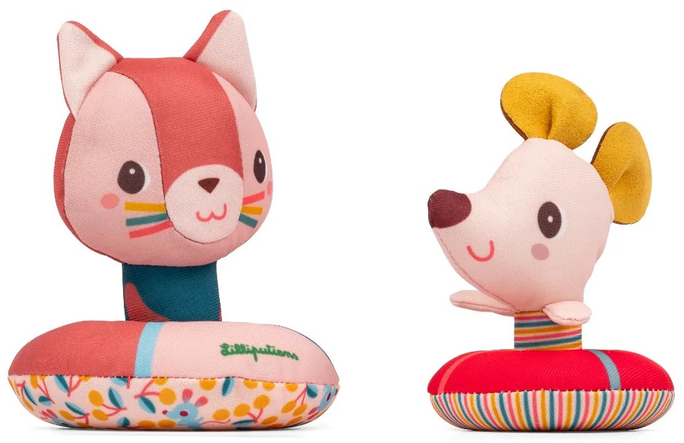 Lilliputiens – hračka do vody – mačička Jeanne a myška