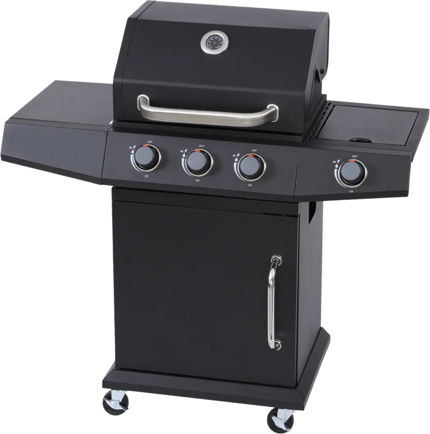 BBQ Meeting 3+1 PLYNOVÝ GRIL S REDUKTOROM 10,3 kW *8069