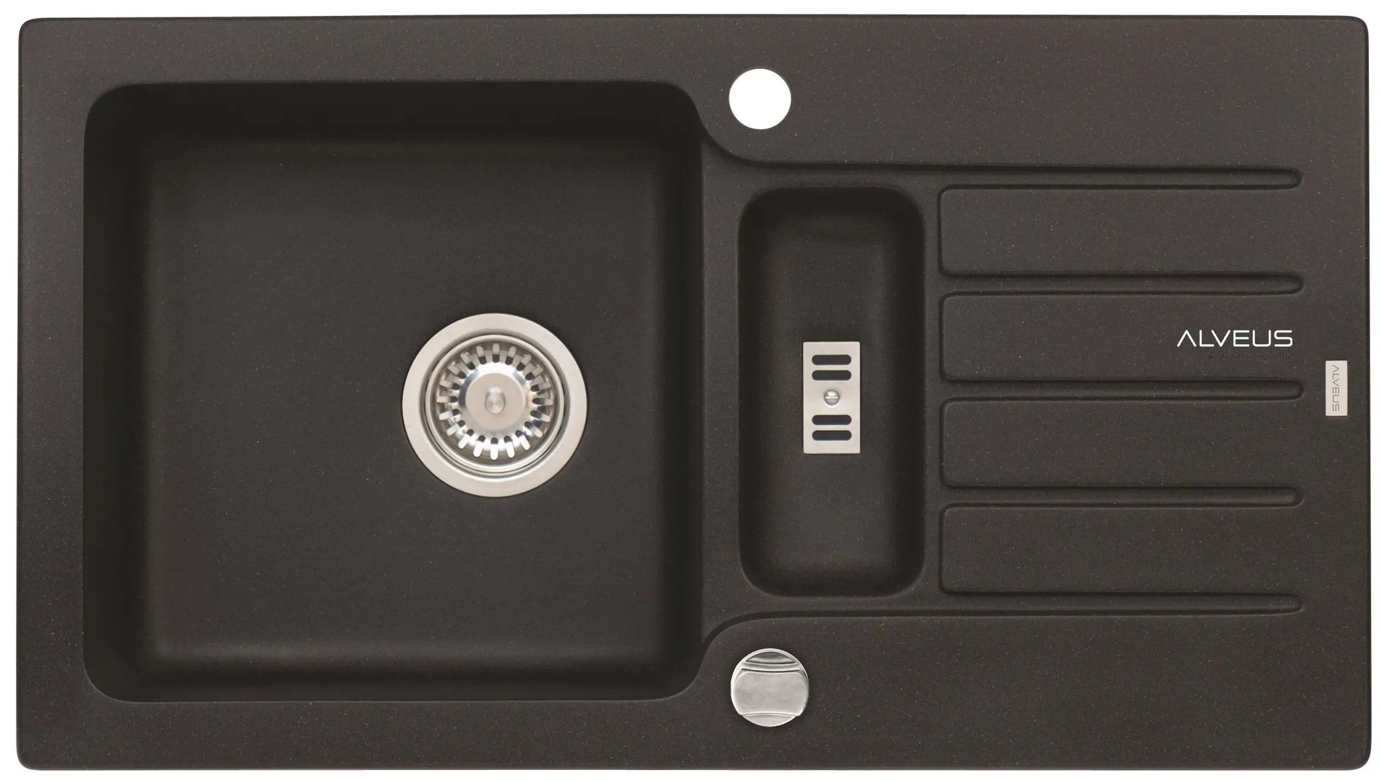 ALVEUS CZ NIAGARA 70 G-91 černá (780x435mm)+ pop- up sifon