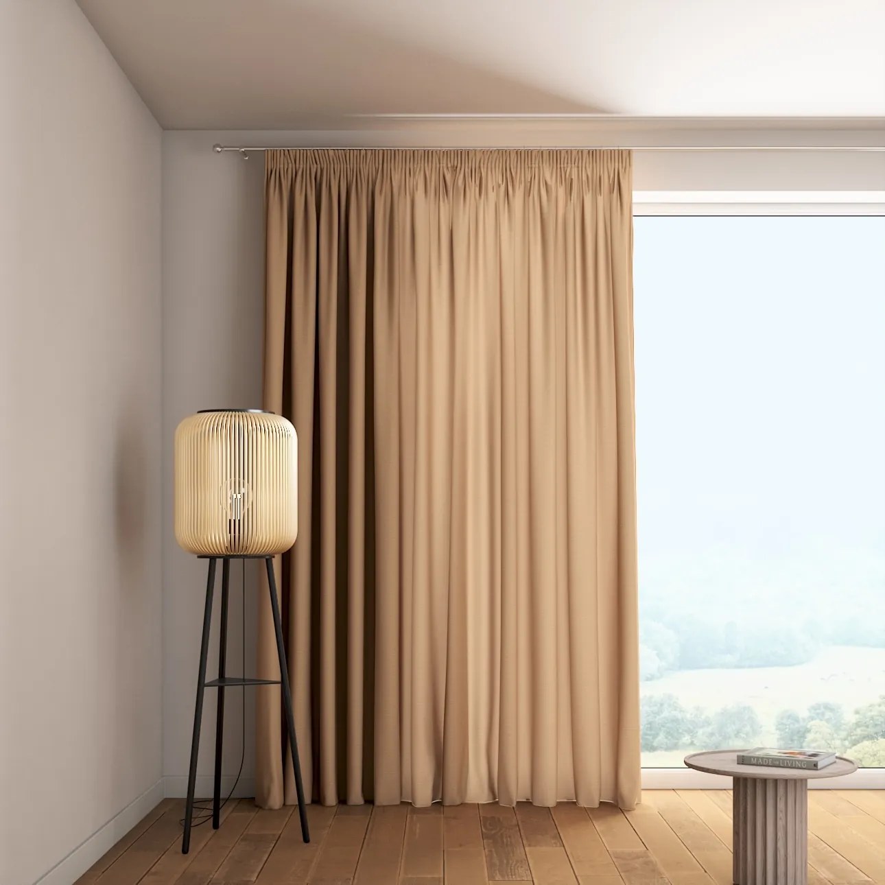 Záves na riasiacej páske