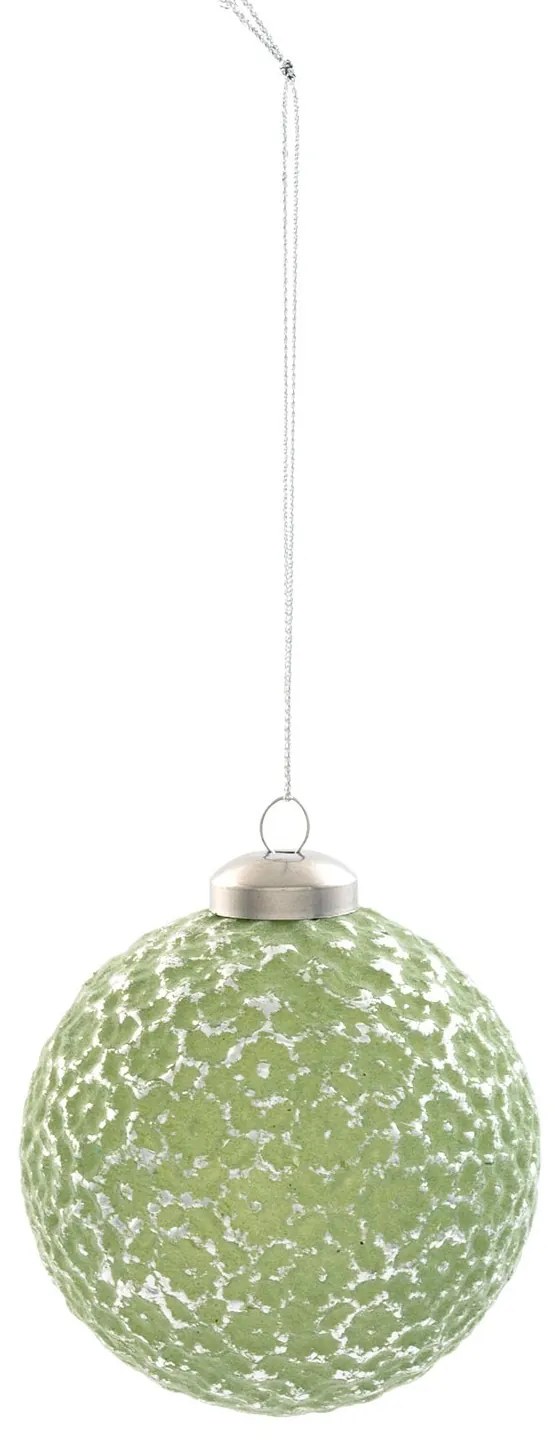 Vianočná ozdoba Love - Ø 8 cm - sada 4ks